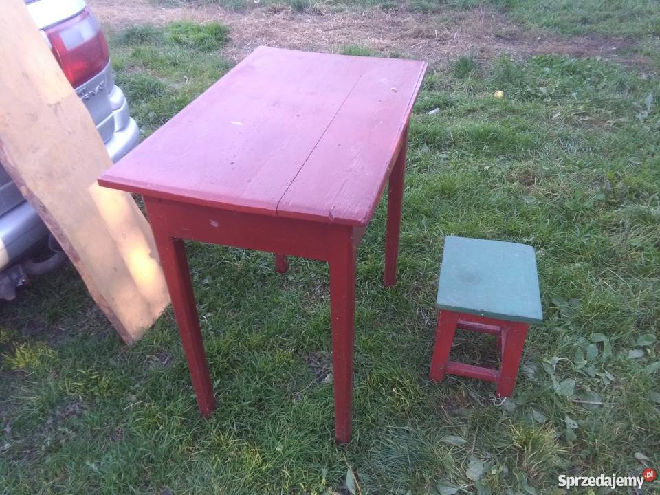 stół szewski taboret