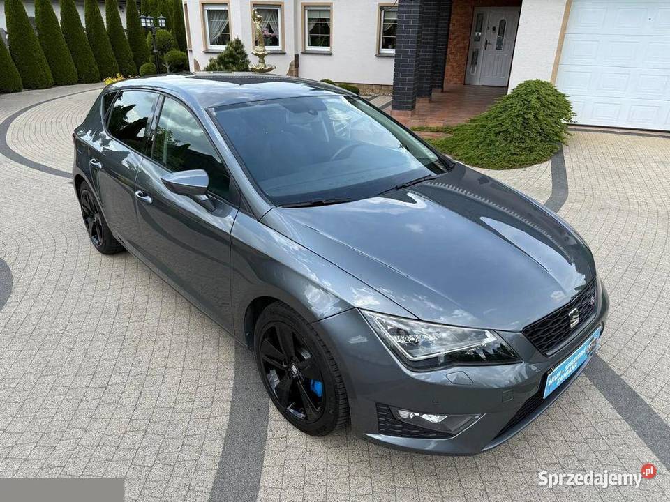 Seat Leon 20 TDI DPF DSG FR 150 2014r ASO Rok produkcji 2014 Leon Krotoszyn sprzedam