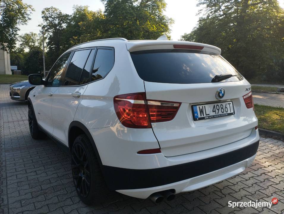 BMW X3 30 GAZ 4X4 KAMERA NAVI PANORAMA isofix Warszawa