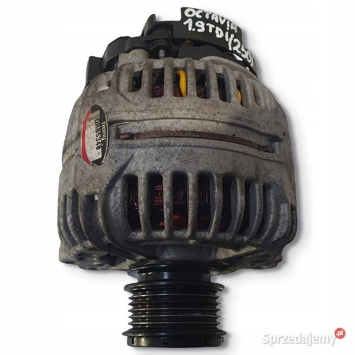 ALTERNATOR Skoda Octavia II Audi A3 8P VW Golf V Układ elektryczny silnika lubelskie Chełm sprzedam