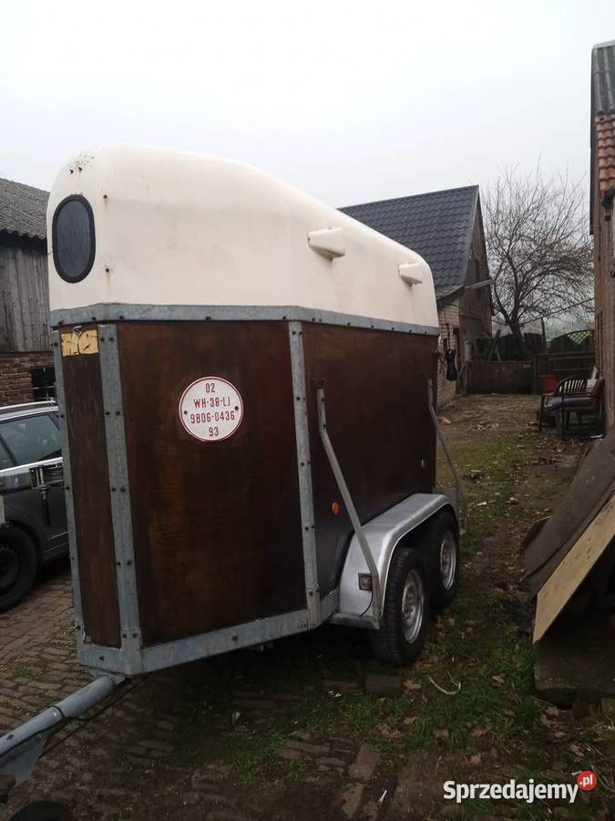 Przyczepa koni zwierząt Pińczów