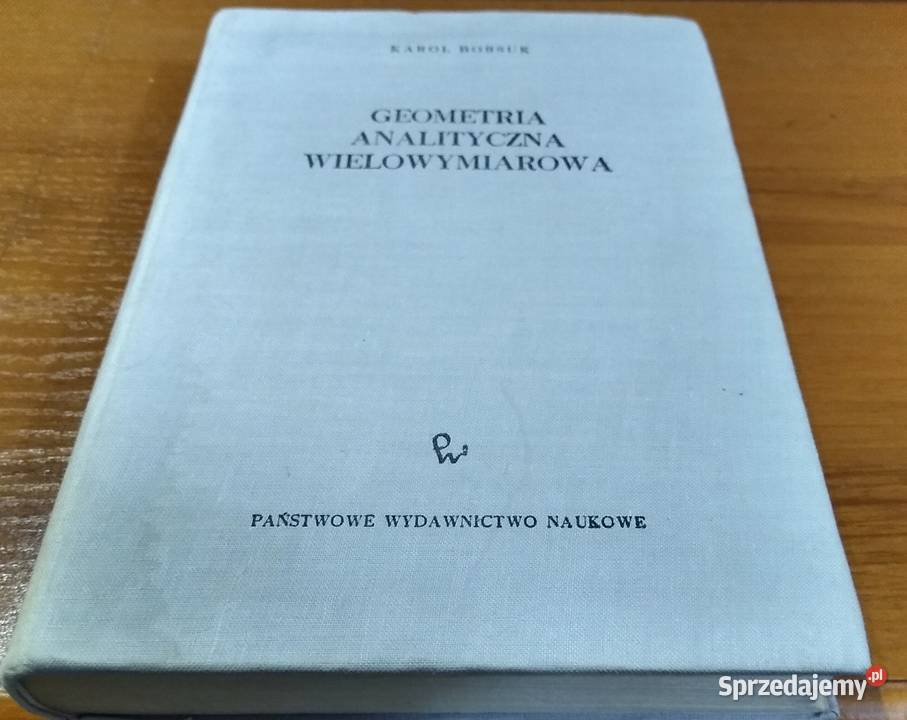 Geometria analityczna wielowymiarowa Karol Gdańsk sprzedam