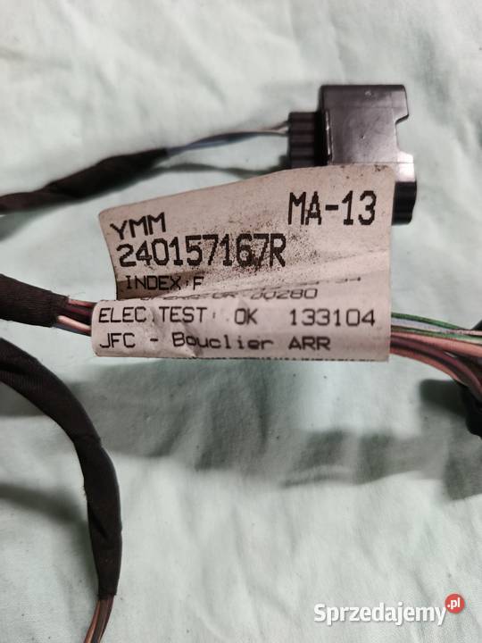 Instalacja Wiązka Zderzaka Tył Renault Espace V Olchowa