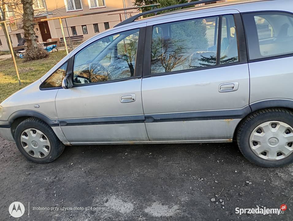Opel Zafira A 18 2004 z gazem 110KM