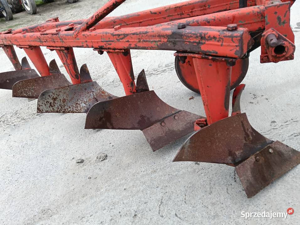 Pług 5 Skibowy Mała Odkładnica Stan Unia nieuszkodzony Paszowa