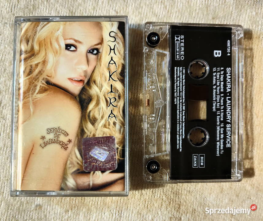 Shakira Laundry Service 2002 Pop rock kaseta Lublin