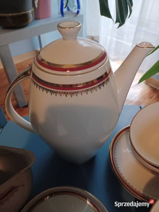 Serwis Joanna z lat 60 Potacki Porcelana i szkło Łódź