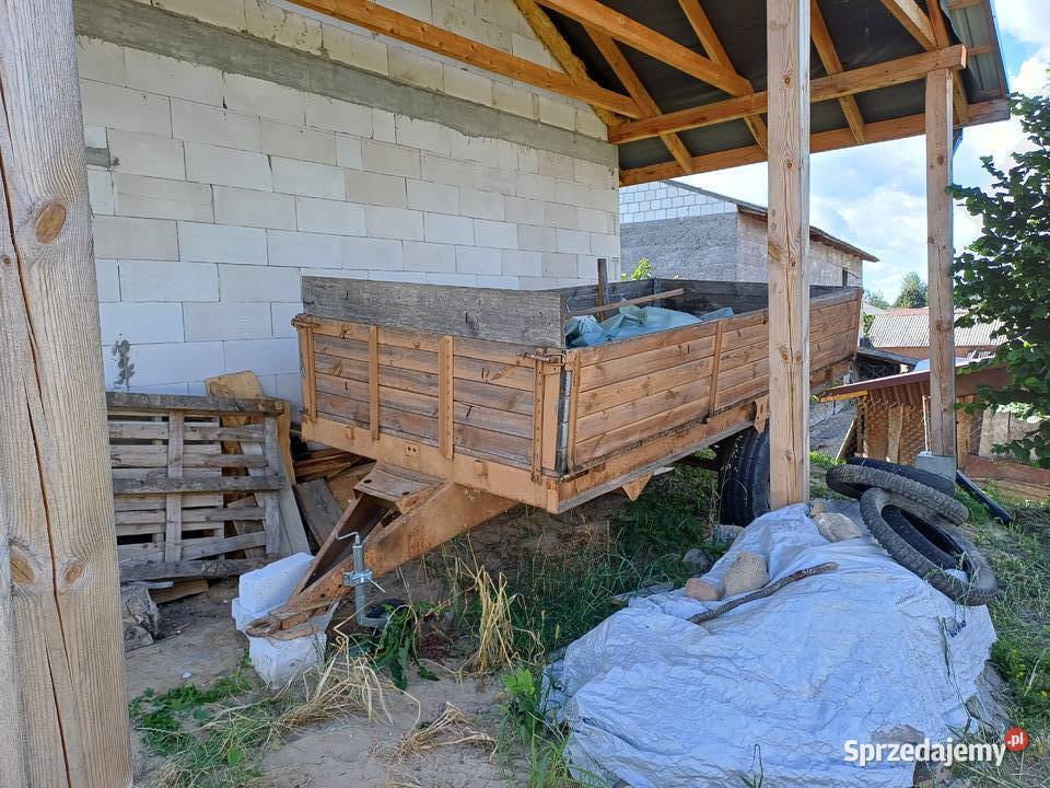 Przyczepa jednoosiowa Przyczepy rolnicze lubelskie Kraśnik