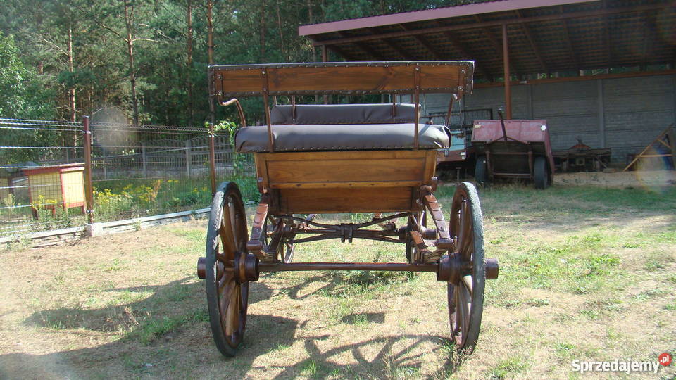 Bryczka wolant 1952r Konie Ujazd sprzedam