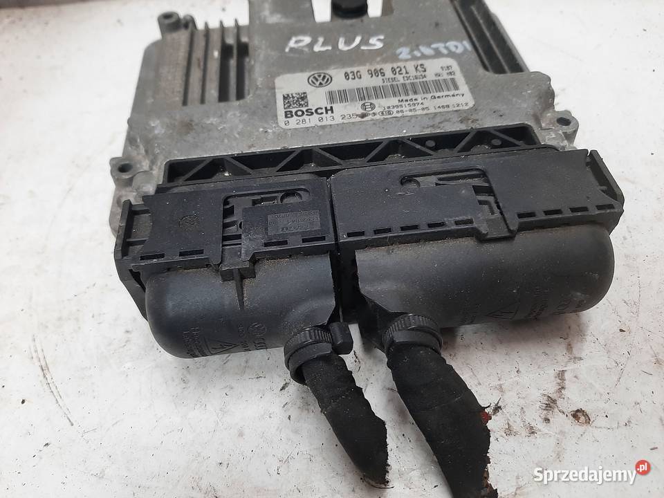 VW Golf Plus 03G906021KS 0281013235 Sterownik osobowe Ksawerów sprzedam