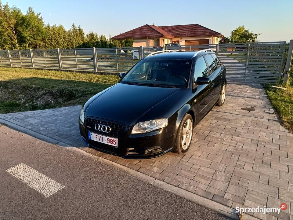 Audi A4 B7 SLine 20 TDI 140 piękna sztuka Xenon