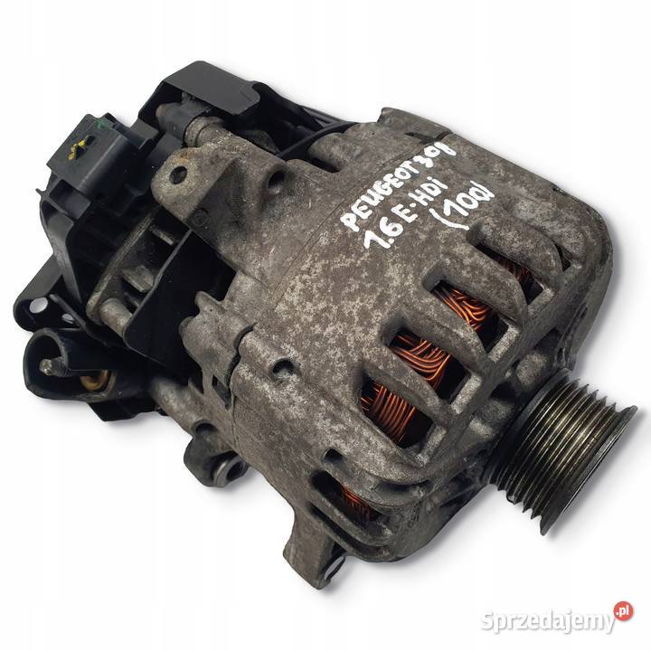 ALTERNATOR Peugeot 208 2008 308 3008 508 16 HDI osobowe Układ elektryczny silnika Chełm
