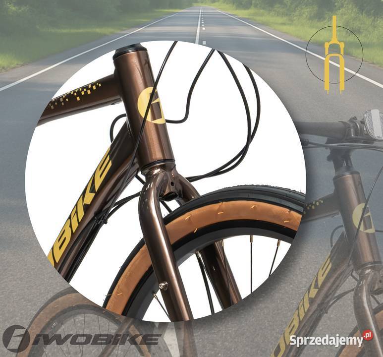 Rower Męski Gravel 275 IWOBIKE 2025 Shimano