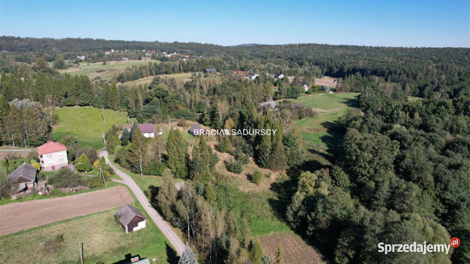 sprzedaży gruntu 1600 metrów Poręba Żegoty małopolskie