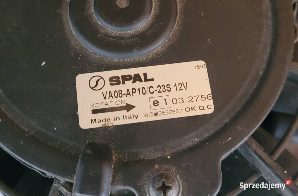 Wentylator BMW e36 328i SPAL elektryczny klima Opoczno sprzedam