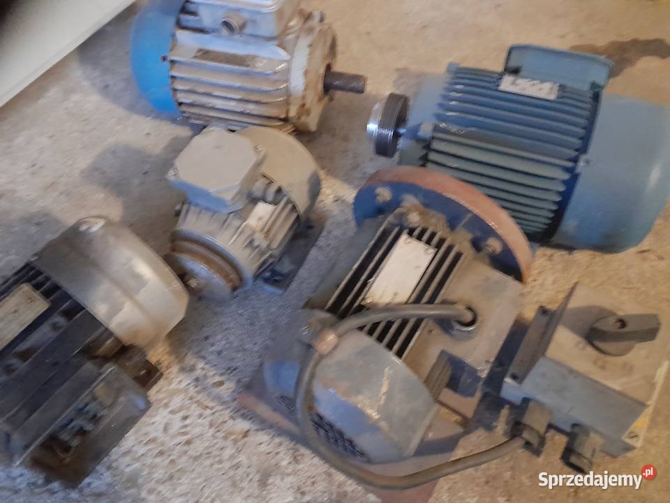 Silniki elektryczne 380v Pozostałe Krasne Potockie