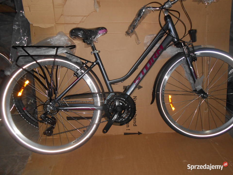 Rowery turystyczne trekking 28 Alu rama Jordanowo