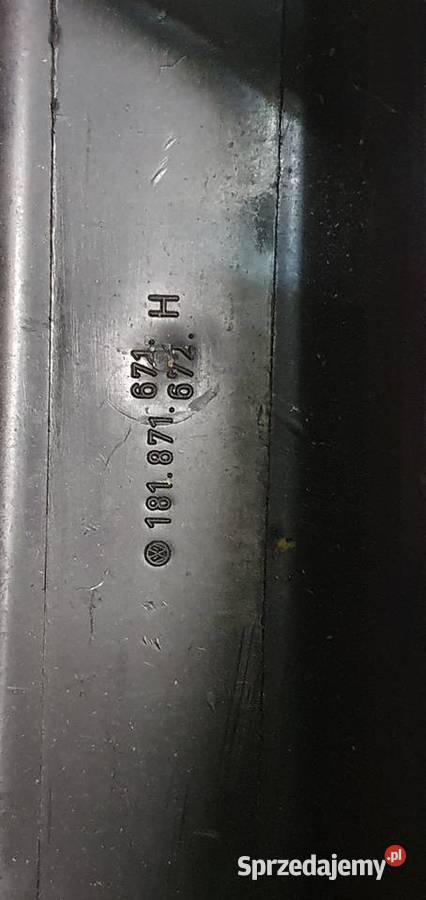 vw typ 181 kubelwagen osłony stelaża dachu Pozostałe