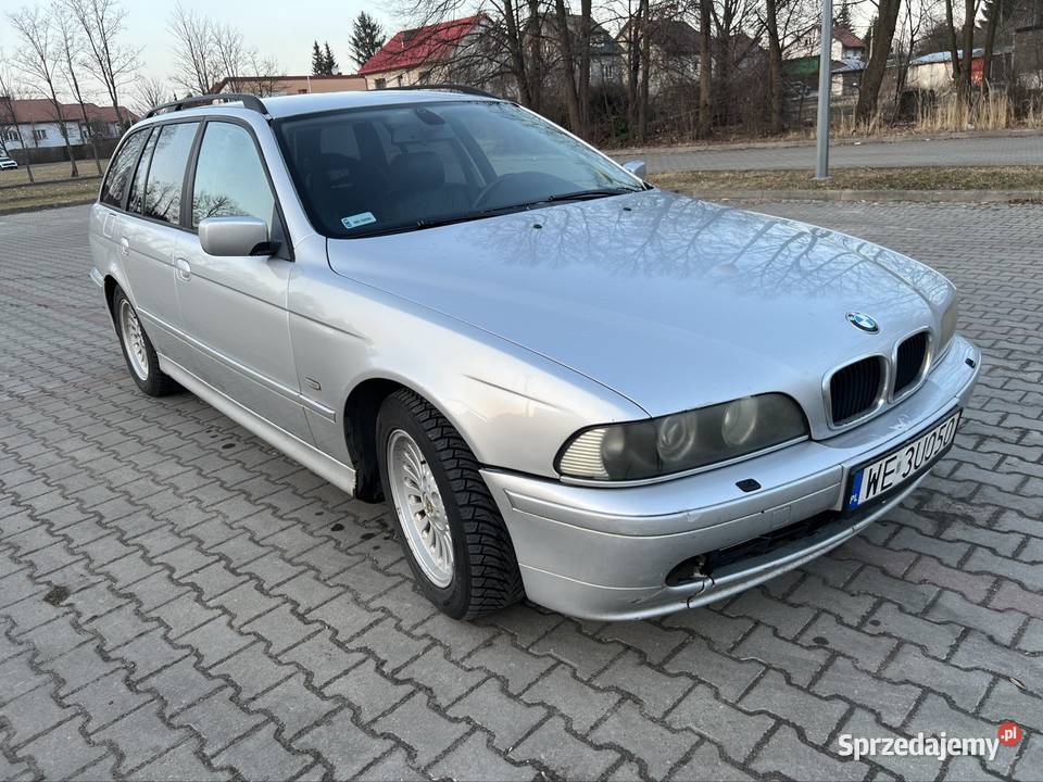 Bmw e39 25 m54 LPG automat srebrny mazowieckie Garwolin