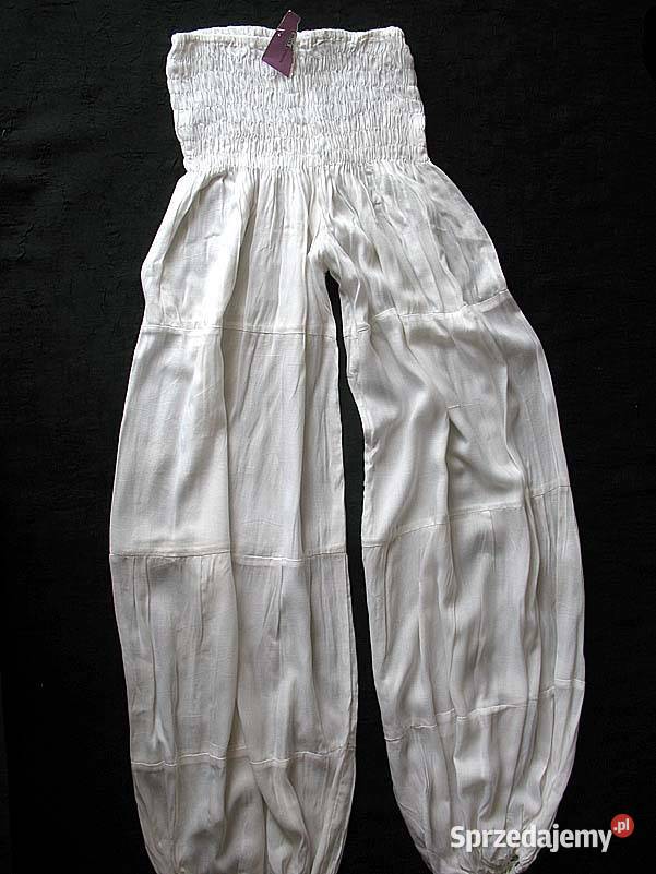 Spodnie damskie aladynki uniwersalne biodra Siedlce sprzedam