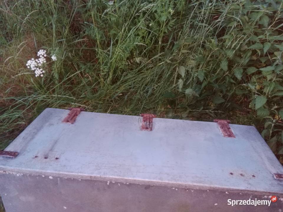 Schowek narzędziowy aluminiowy do naczepy Poddębice