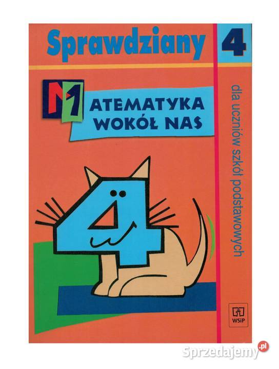 Matematyka wokół nas klasa 4 WSIP sprawdziany Podręczniki Rzeszów