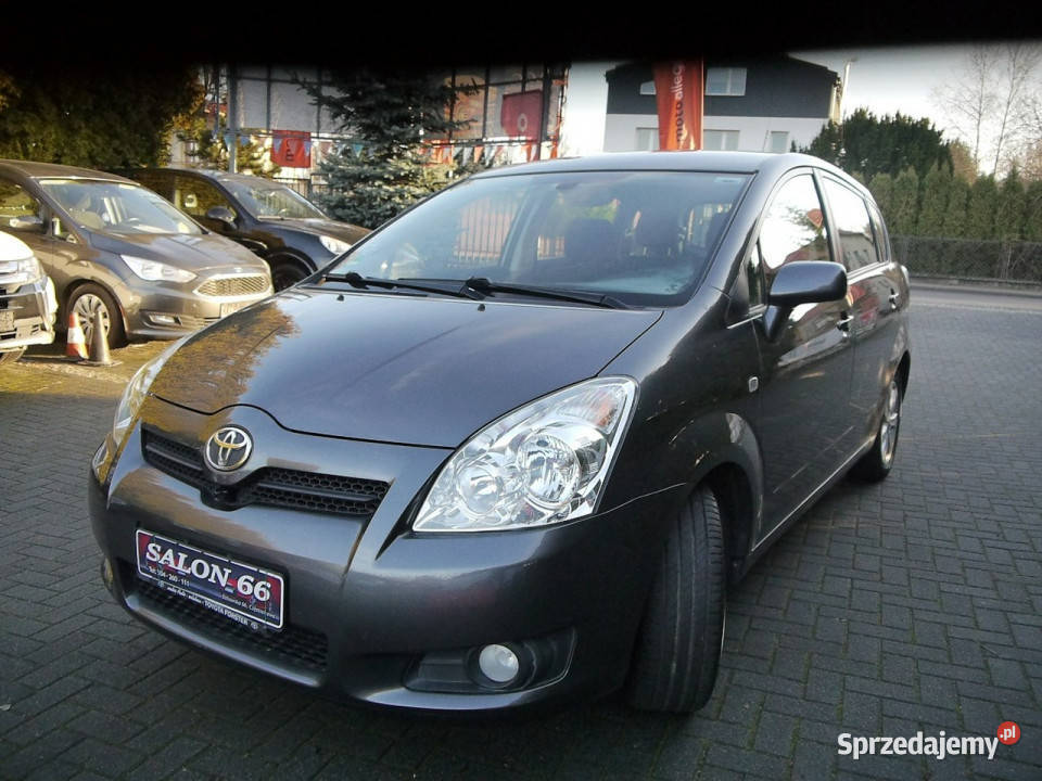 Toyota Corolla Verso 18 Navi Kamera Stan b bez Rok produkcji 2008 Samochody osobowe śląskie Częstochowa