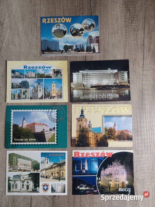 Pocztówki z Rzeszowa Rzeszów 1997 r lata 90 7