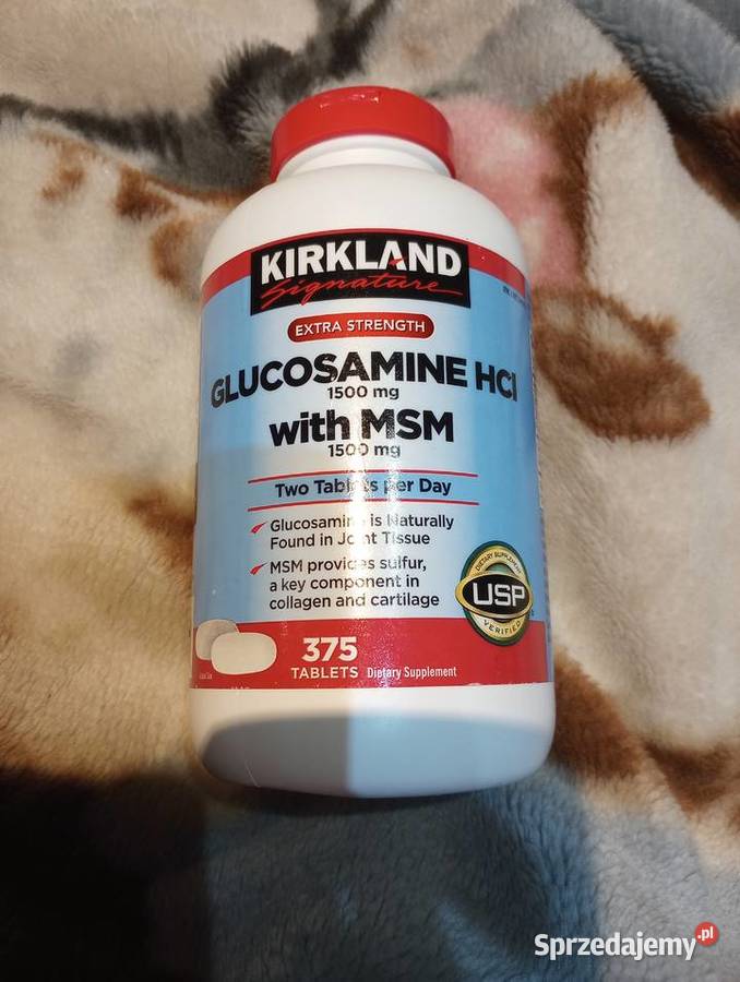 Kirkland Glukozamina HCl with MSM 1500 mg mazowieckie Warszawa