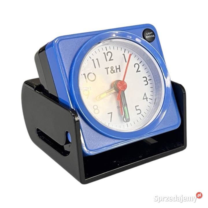 Popartowy budzik podróżny TH Japonia lata 90 Zegary Warszawa