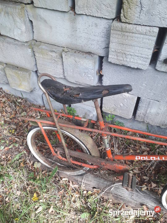 rower romet polo lux PRL Dziecięce łódzkie Łódź
