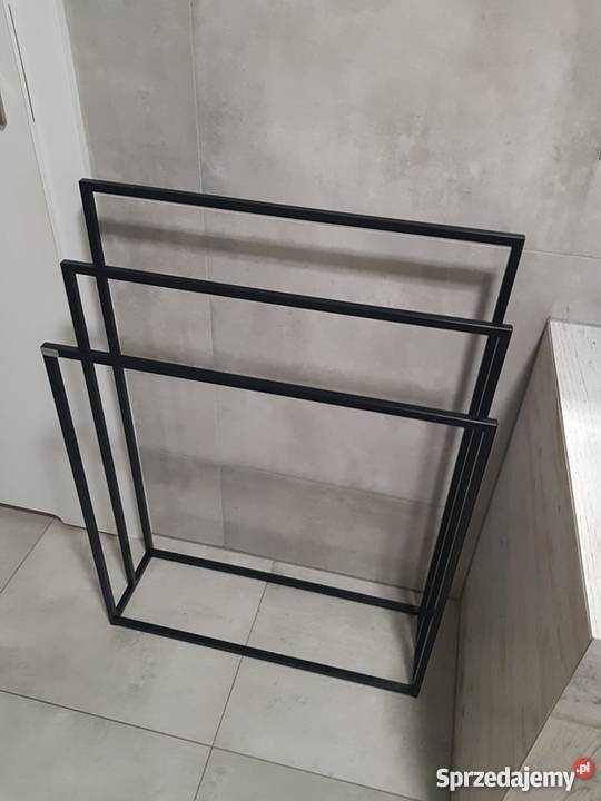 Wieszak na ręczniki nowoczesny industrialny loft Akcesoria łazienkowe