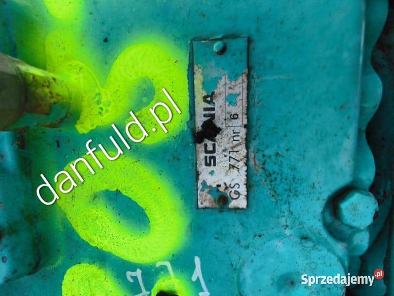 Skrzynia biegów SCANIA GS771 łódzkie Łódź sprzedam