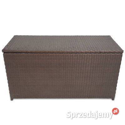 vidaXL Skrzynia ogrodowa brązowa 120 x 50 x 60 Warszawa