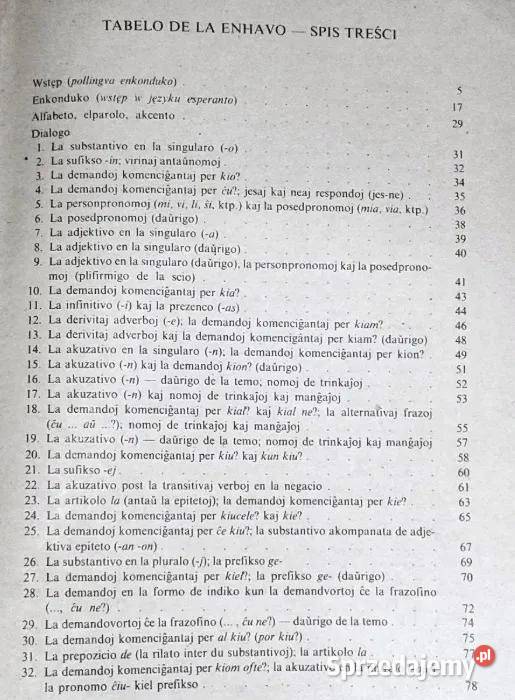 Esperanto en dialogoj Andrzej Pettyn miękka Pozostałe Chełm sprzedam