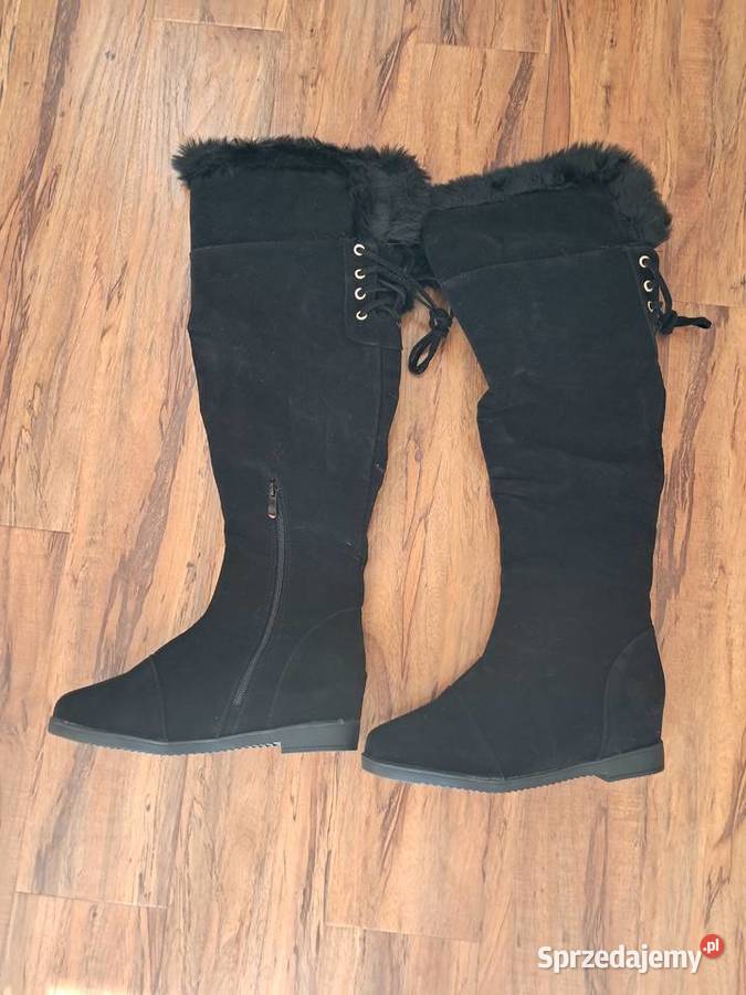 nowe wysokie buty rozmiar 38 długość wkładki Kozaki sprzedam