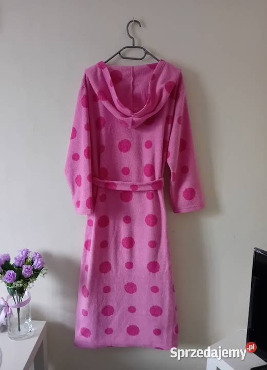 Długi ciepły polarowy szlafrok Warszawa sprzedam