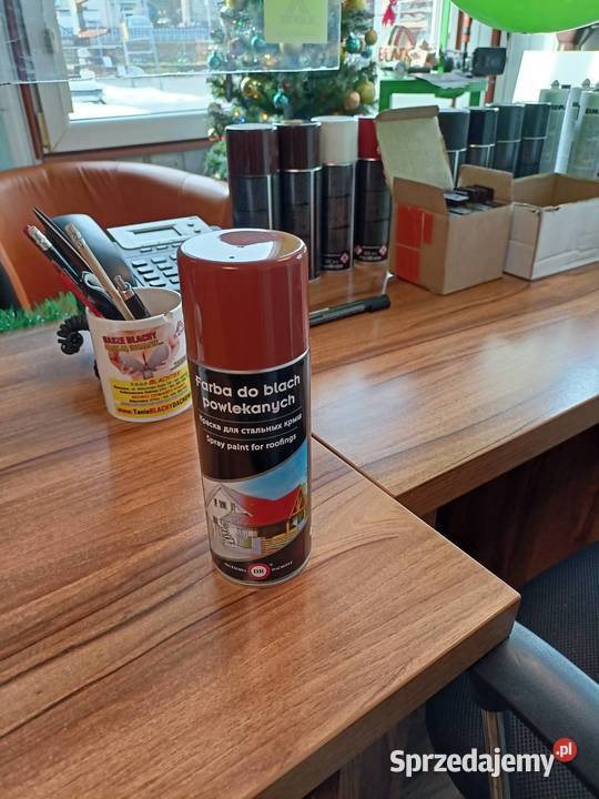 Farba renowacyjna do blach powlekanych RAL 8004P Kolbuszowa sprzedam