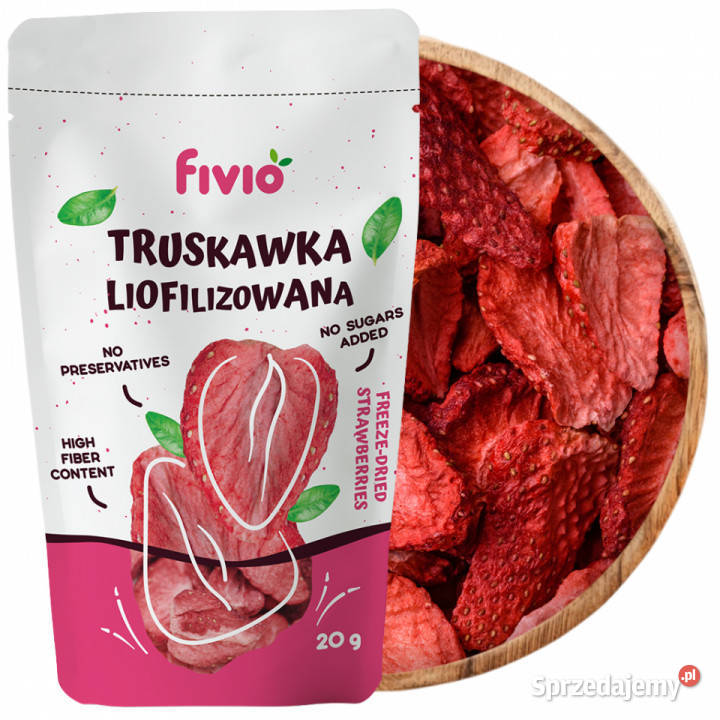 Truskawka liofilizowana 20g Brzozów