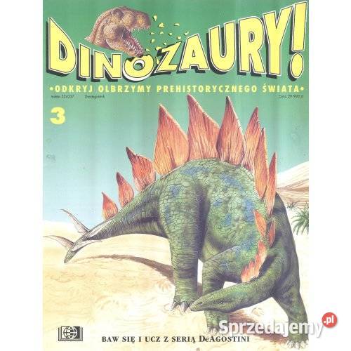 DeAgostini Dinozaury 3 Antykwariat