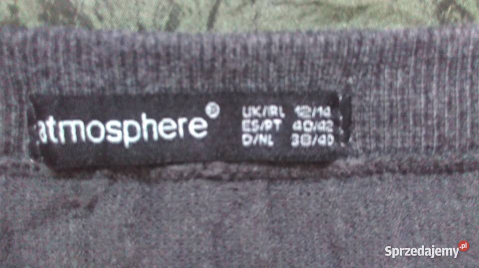 LEGGINSY szare RAJTUZY r 4042 Dzianina stan Rozmiar 42(XL) Białystok