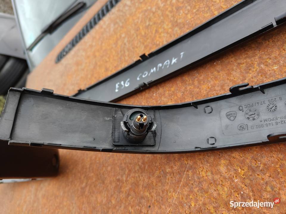 Bmw e36 compakt pdc listwy zderzaka tylnego Aleksandrów Łódzki