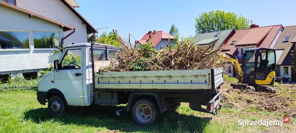 Usługi minikoparką i wywrotką 35 tony Wykopy, roboty ziemne Lublin