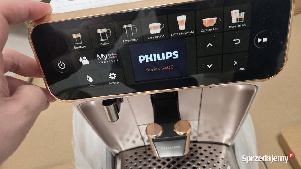 Ekspres PHILIPS LatteGo 5400 series AGD drobne Warszawa sprzedam