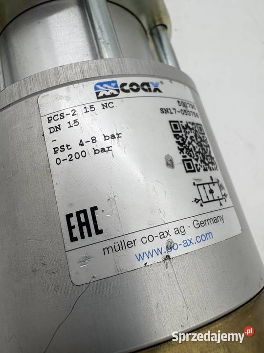 Coax PCS2 15 NC Cartridge Valve Warszawa