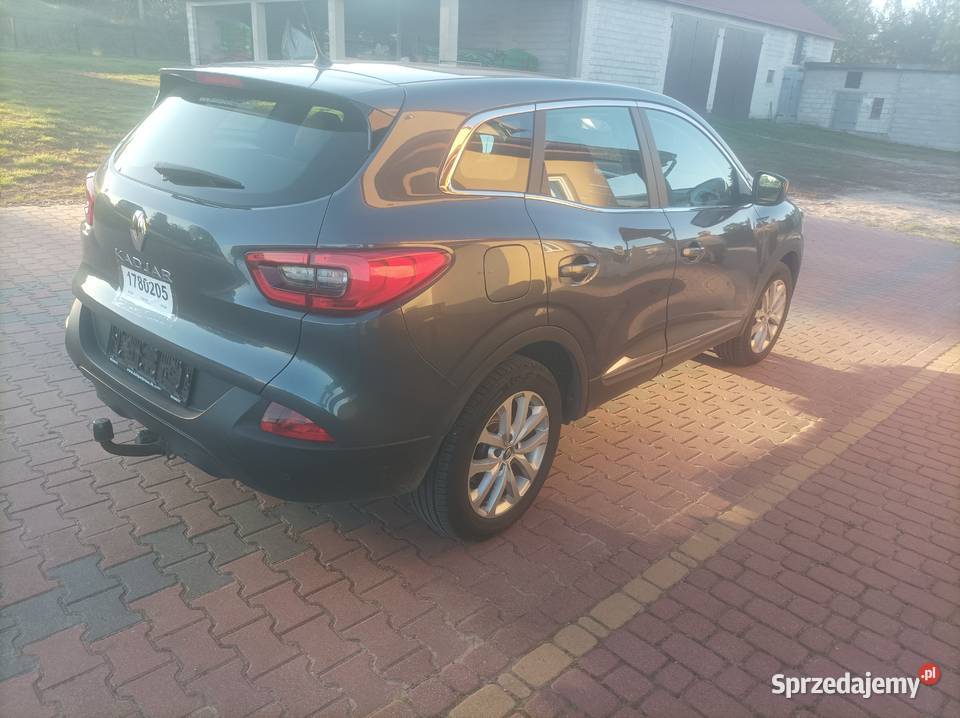 Renault kadjar nieuszkodzony mazowieckie Siedlce