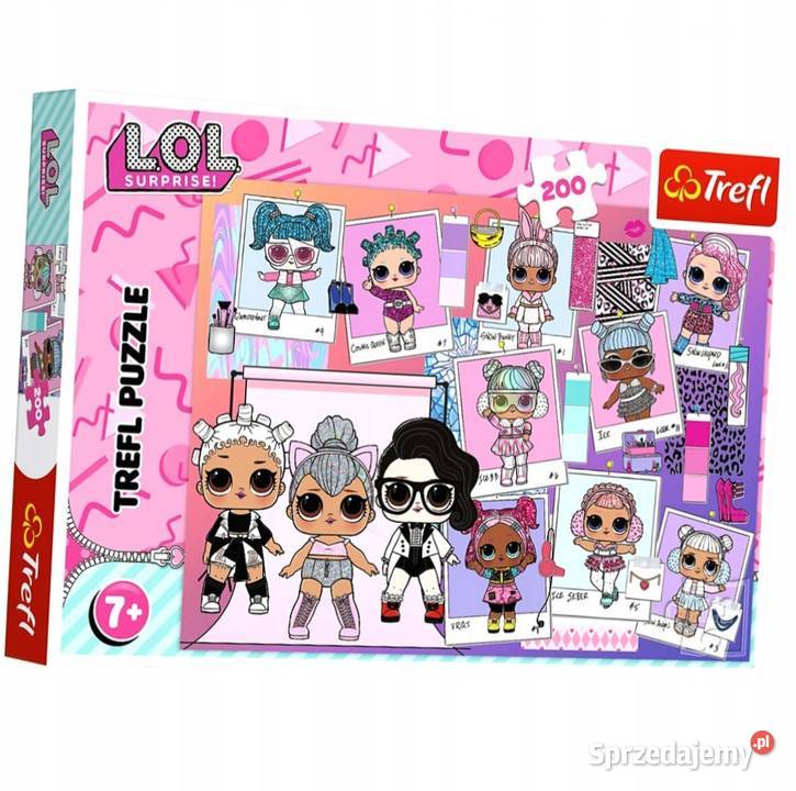 LOL LOL surprise Trefl puzzle 200 słodkie Dla Dziecka wielkopolskie Poznań