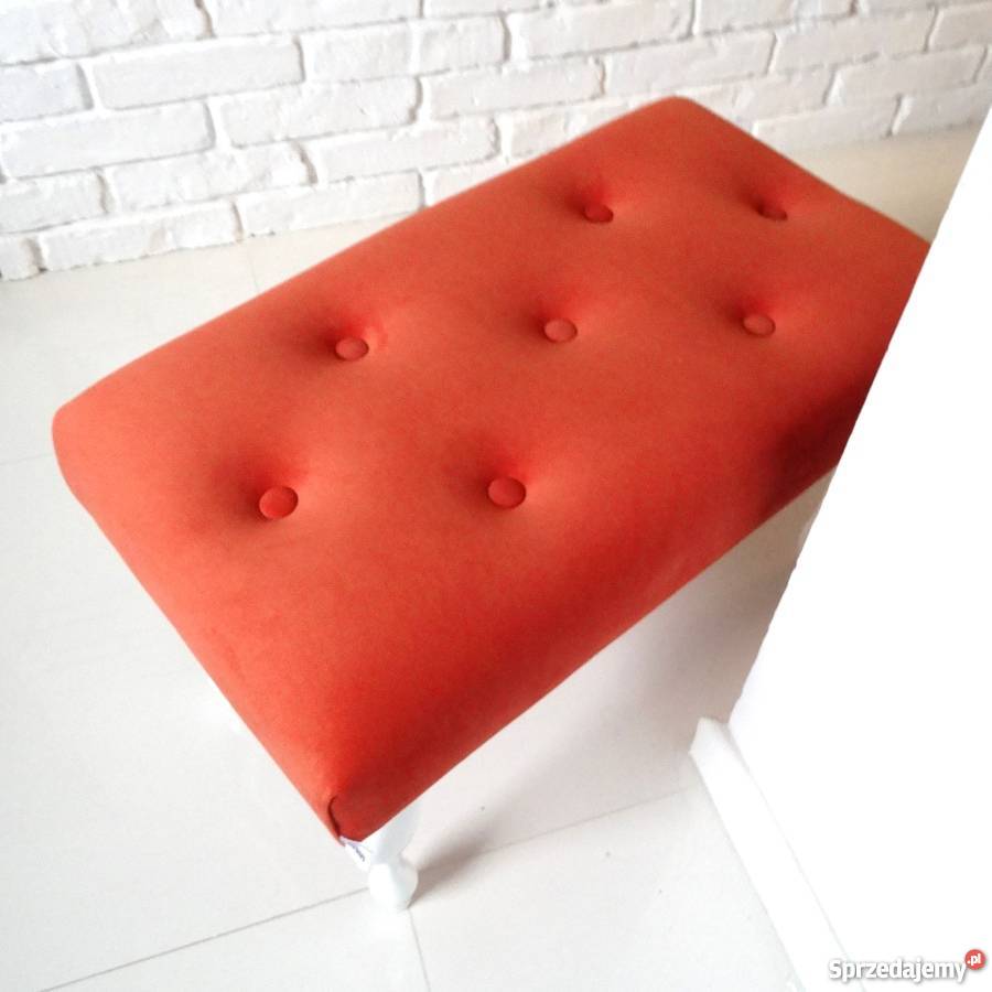 Ławeczka PIKOWANA siedzisko ławka tapicerowana Łódź sprzedam