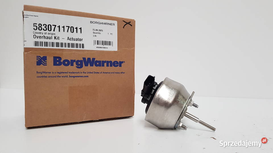 Nowy aktuator BorgWarner KKK 58307117011 mazowieckie Siedlce