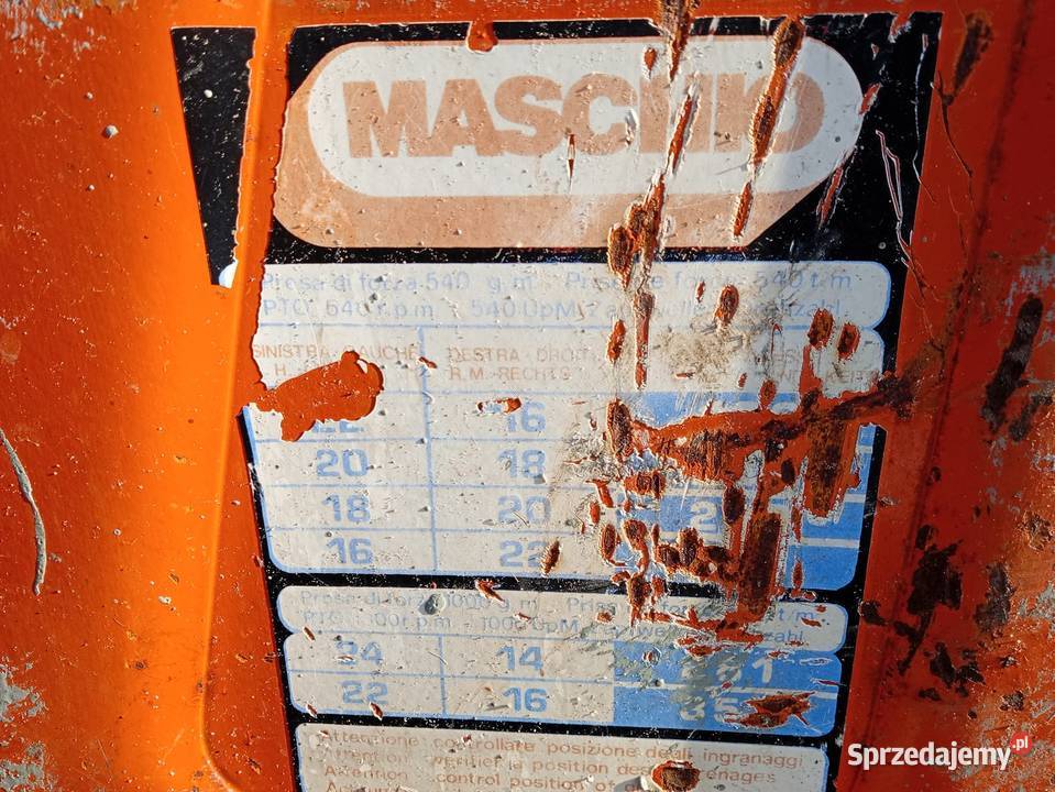 Agregat aktywny Maschio sprawny 3m z hydropakiem Agregaty Łanięta